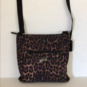 Coach Leopard Crossbody